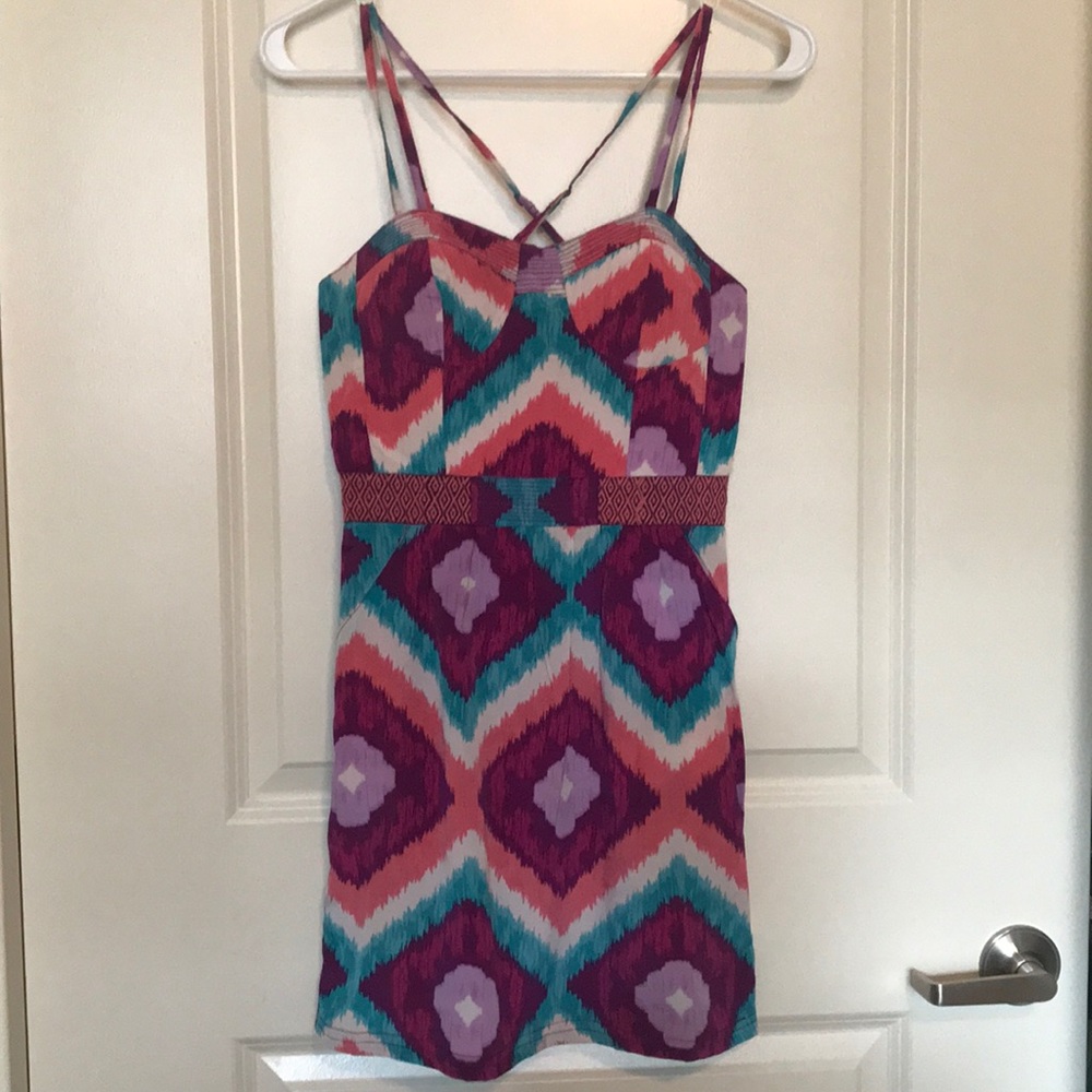 Patterned Corset summer dress